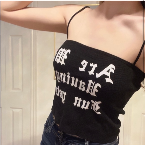 Set of black(tank top/bra top/crop top) - Picture 5 of 8